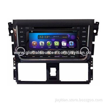 2 Din In-dash DVD Players, Multimedia Systems for Toyota Vios 2014, Supports 3G, WiFi, DVR, OBD